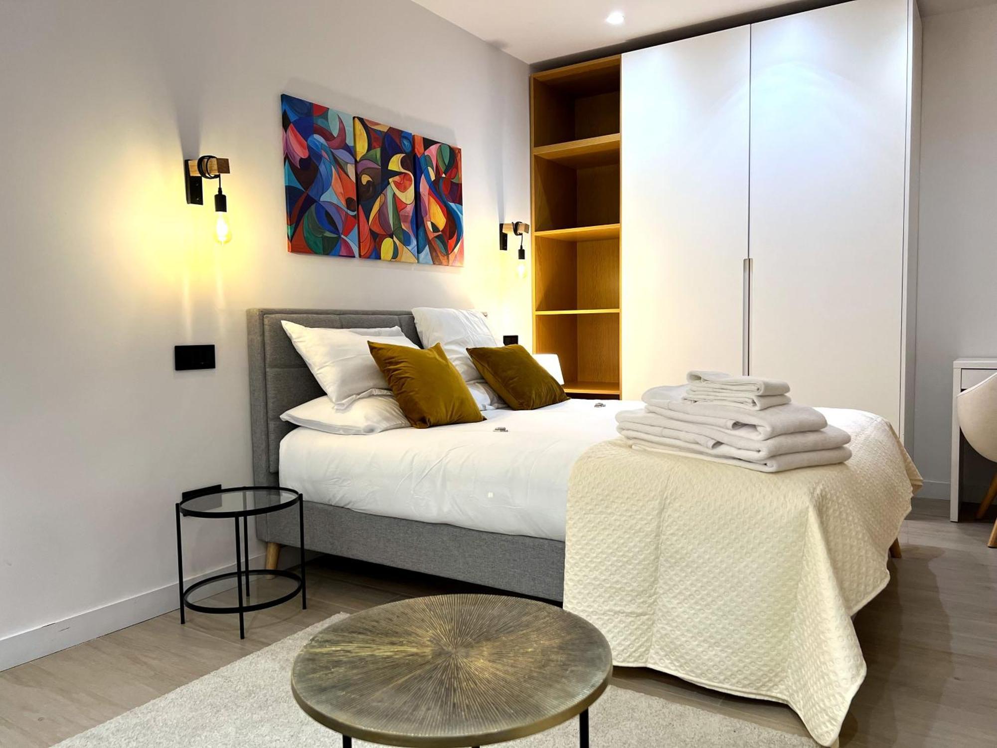 Duplex Moderno Y Acogedor Junto A Atocha Lägenhet Madrid Exteriör bild
