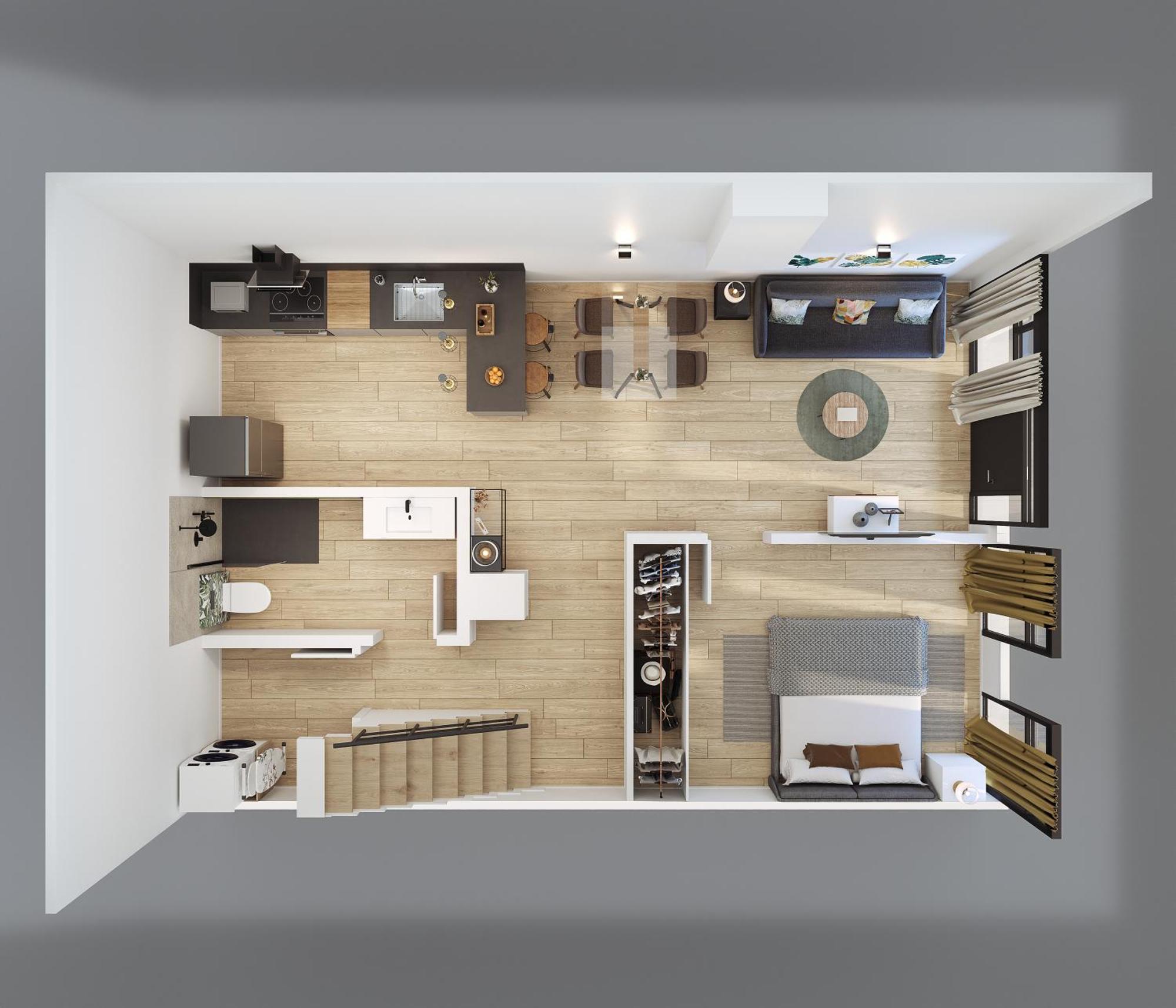 Duplex Moderno Y Acogedor Junto A Atocha Lägenhet Madrid Exteriör bild